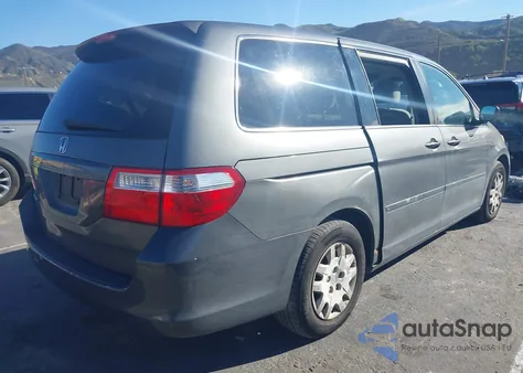 2007 Honda Odyssey Lx из США, поврежденный, VIN 5FNRL38287B138919